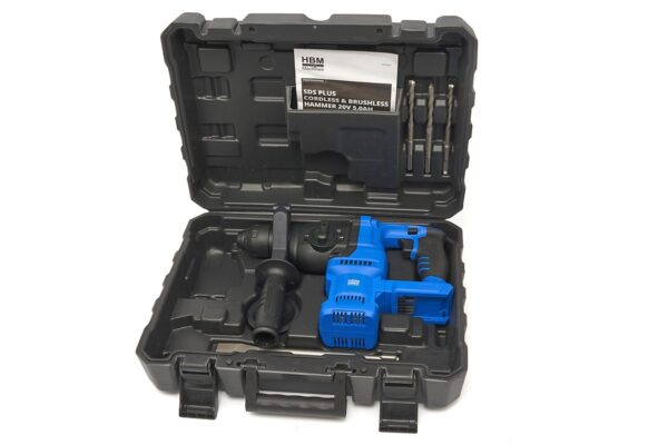 HBM accu SDS plus boorhamer 20 Volt - Afbeelding 10