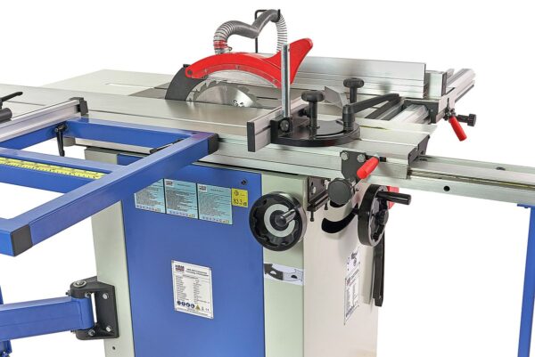HBM 1600 Professionele Paneelzaag, Cirkelzaagtafel met Roltafel - Afbeelding 13
