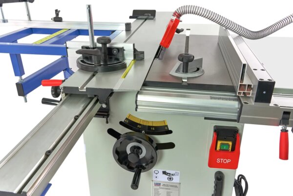 HBM 1600 Professionele Paneelzaag, Cirkelzaagtafel met Roltafel - Afbeelding 11