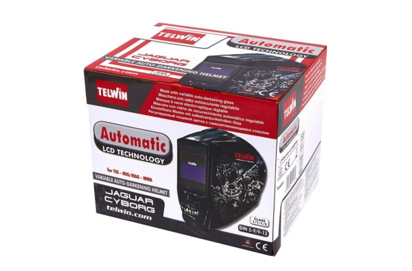 Telwin Jaguar Cyborg Automatische Lashelm - Afbeelding 5