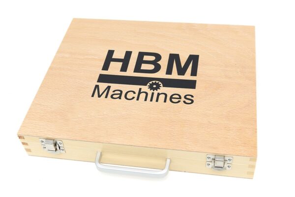 HBM 7 Delige Gutsenset, Steekbeitelset Inclusief Houten Hamer 215 mm - Afbeelding 7