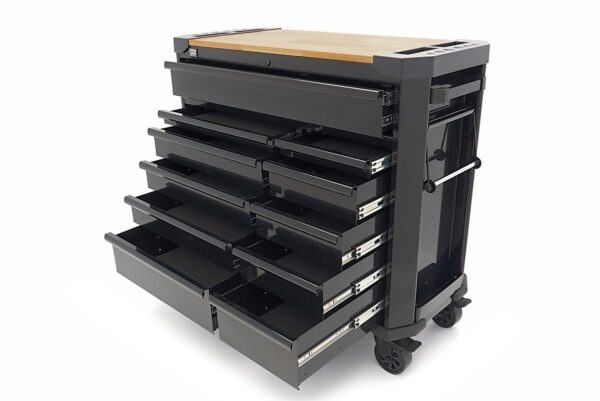 HBM gereedschapswagen 11 laden 109 cm zwart - Afbeelding 7