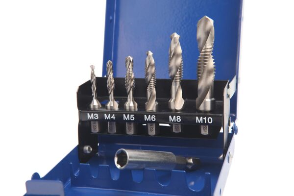 HBM Professionele 7 Delige Boor - Tapset - Afbeelding 2