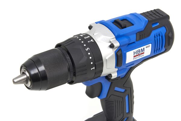 HBM 20V 2.0AH Accuboormachine met 100 Delige Accessoiresset - Afbeelding 8