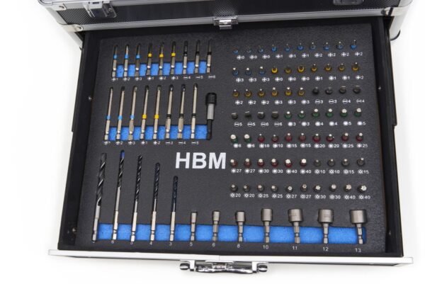 HBM 20V 2.0AH Accuboormachine met 100 Delige Accessoiresset - Afbeelding 2