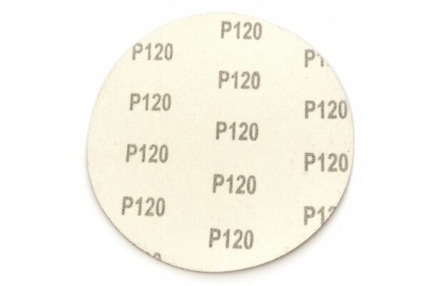 HBM schuurschijf met klittenband aluminiumoxide korrel 120 - 10 stuks - Afbeelding 3