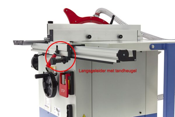 HBM 2200 Watt Cirkelzaagtafel Met Roltafel - Image 14