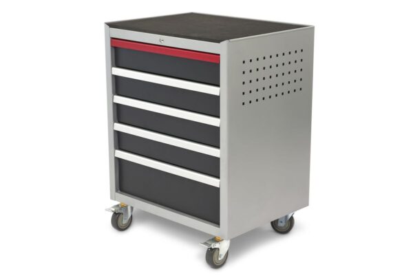 HBM 5 Laden Deluxe Professionele Gereedschapswagen voor Werkplaatsinrichting