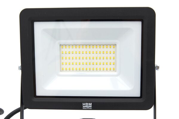 HBM dubbele LED bouwlamp 2 x 50W 2 x 4.700 lumen met statief 5000K - Afbeelding 5