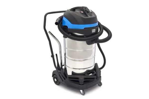 HBM 100 Liter 2400 W Professionele Bouwstofzuiger met 2 motoren