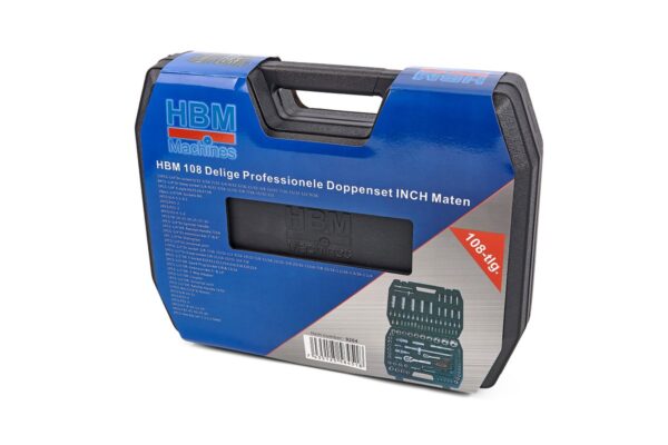 HBM 108 Delige Professionele Doppenset INCH Maten - Image 5