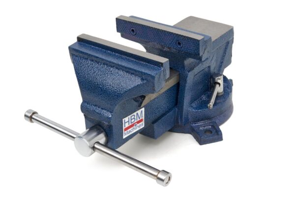 HBM Profi 125 mm Bankschroef met draaibaar onderstel - Image 7