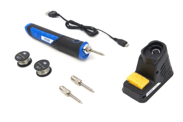 HBM Professionele 3,6 Volt 8 Watt Soldeerbout op Accu Inclusief 3 Soldeertips - Bild 4