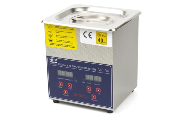 HBM Ultrasoon Reinigers - Afbeelding 2