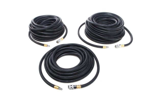 HBM 5 Meter Professionele Rubberen Luchtslang met koppelingen
