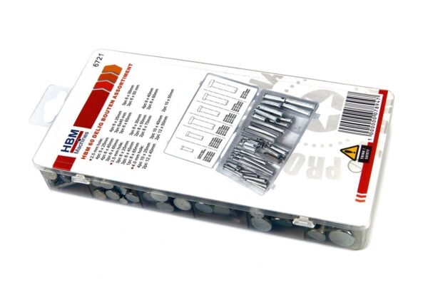 HBM 60 Delige Borgpennen Assortiment - Afbeelding 3