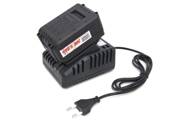 HBM Professionele 20 Volt 5,0 AH Li-ion Bovenfreesmachine en 2 Li-ion Accu's - Afbeelding 17