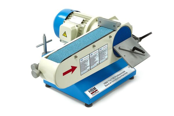 HBM 75 x 1180 Professionele Band en Schijfschuurmachine