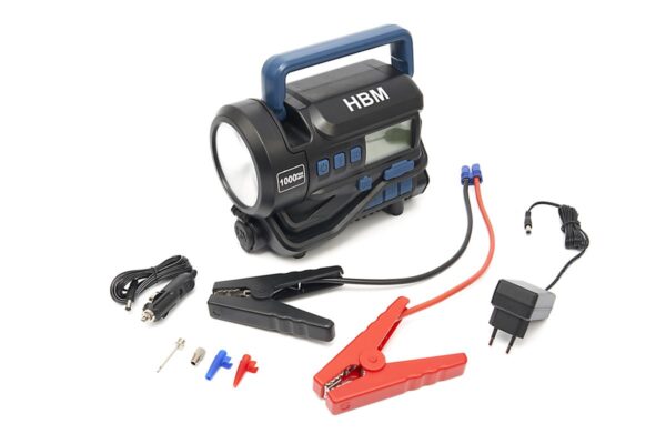 HBM jumpstarter met luchtcompressor - Afbeelding 7
