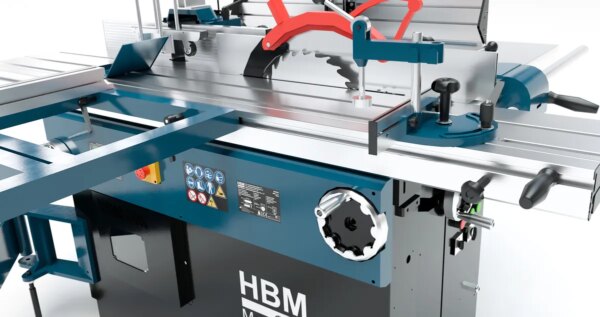 HBM 5 in 1 houtbewerkingsmachine 12 inch - Afbeelding 4