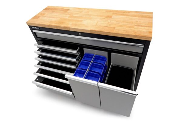 HBM 9 Laden 136 Cm. Professionele Gereedschapskast, Werkbank voor Werkplaatsinrichting - Image 15