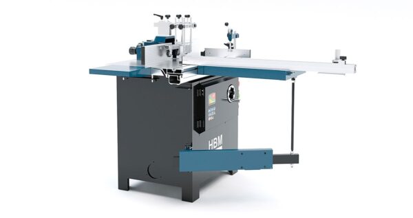 HBM houtfreesmachine met roltafel 2800 Watt 400 Volt - Afbeelding 2