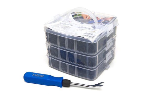 HBM Universele Bekleding Clips en Screw Rivits Inclusief Bekleding Clip Tang 620 Delig - Afbeelding 6