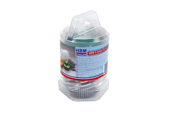HBM 3 Delige 50 mm Bristle Disc Set met 6.3 mm Stiftopname - Bild 9