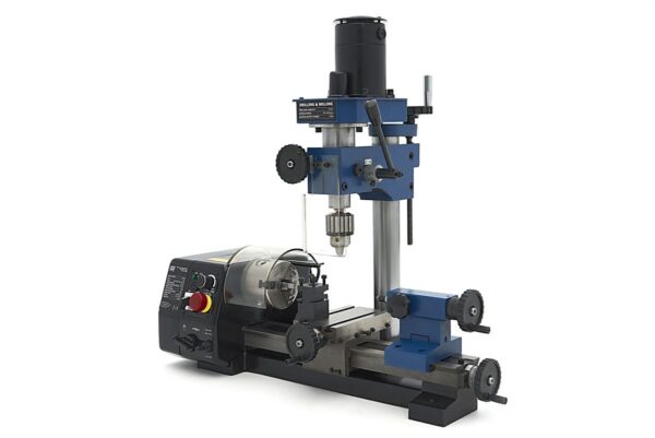 HBM metaaldraaibank compact met boorkop 140 x 250 mm - Afbeelding 5