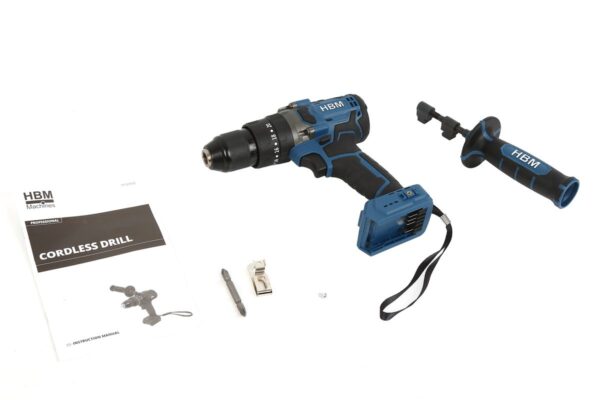 HBM accu boormachine met klopfunctie 20 Volt Power20 - Afbeelding 3
