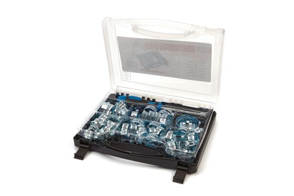 HBM 50 Delige Slangklemmen Assortiment inclusief Dopsleutel