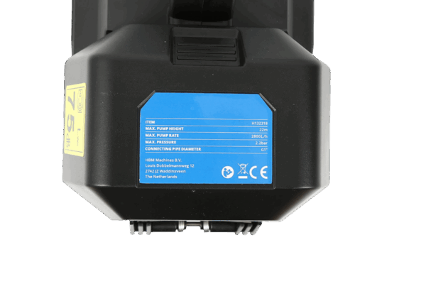 HBM accu tuinpomp, waterpomp 20 Volt - Afbeelding 11