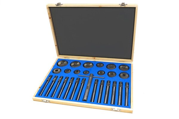 HBM 27 delige Klepzitting Slijper / Frees set - Afbeelding 8