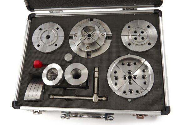 HBM 95 mm Professionele Houtklauwplaat Voor Houtdraaibank Complete Set - Image 5