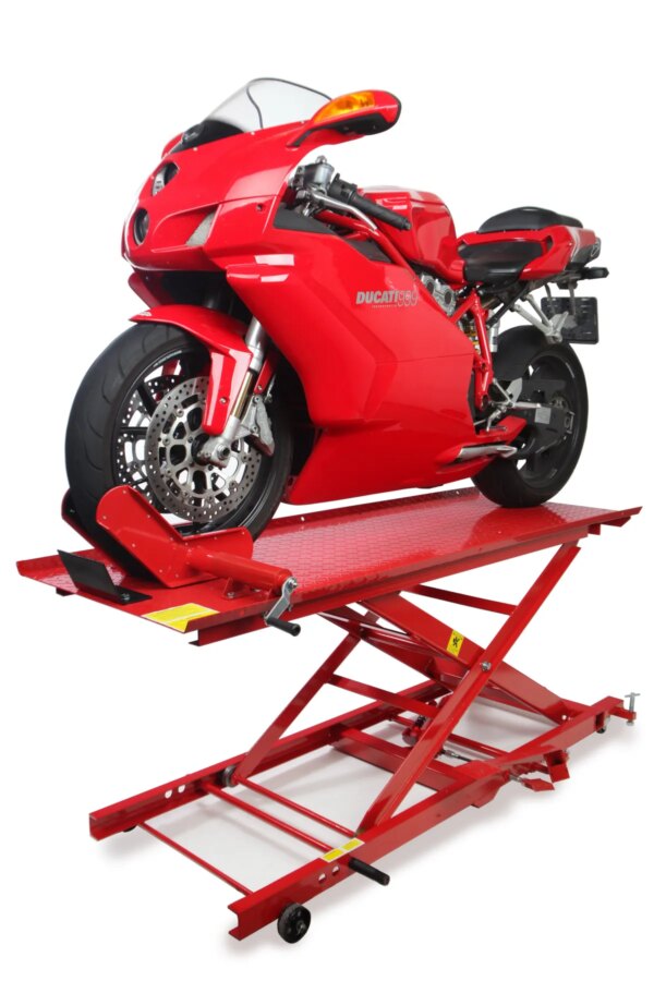 HBM 450 kg Motorheftafel - Rood - Afbeelding 6