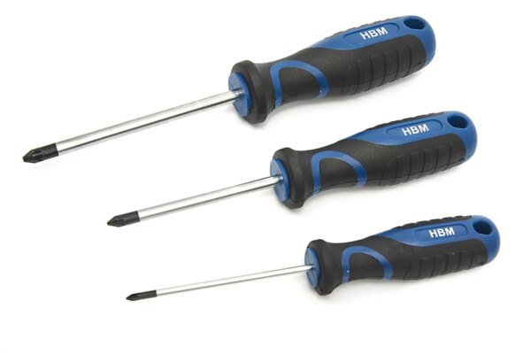 HBM soft grip schroevendraaier-, dopsleutel-, bitset 100-delig - Afbeelding 8