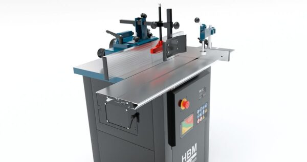 HBM houtfreesmachine 1500 Watt 400 Volt - Afbeelding 4