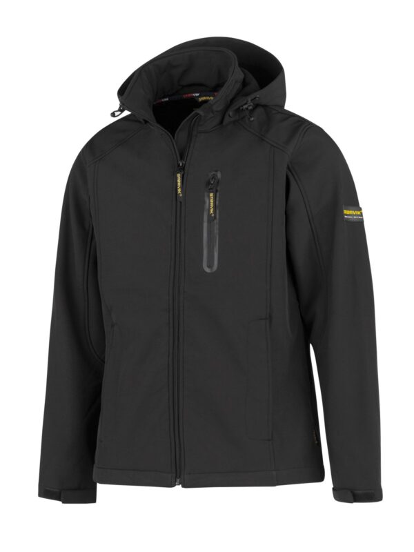 Storvik Napier softshell werkjas zwart - Afbeelding 2