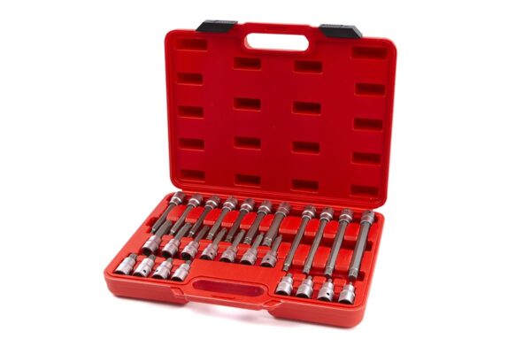 HBM 1/2 inch Spline - Veeltand Doppenset 26 Delig