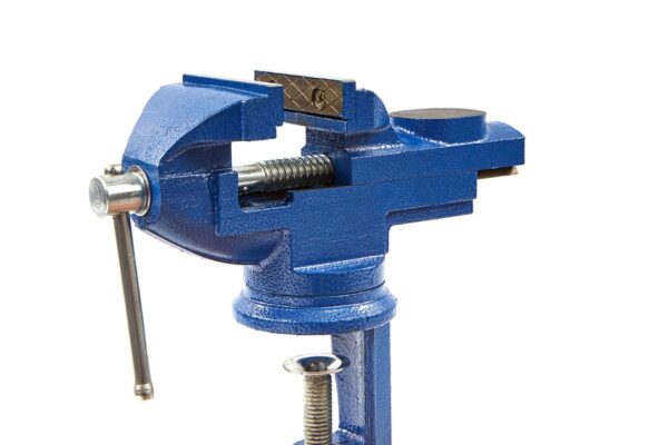 HBM 60 mm Bankschroef Met Tafelklem - Draaibaar - Image 4