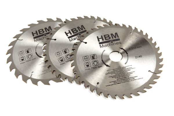HBM Cirkelzaagbladen voor Hout 210 mm - Bild 2