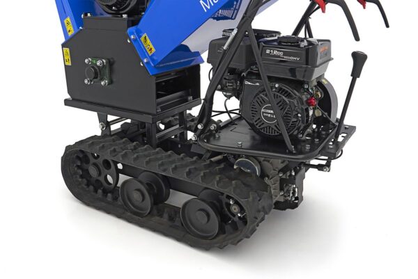 HBM Professionele 4 Takt 15 PK - 420 cc Benzine Hakselaar - Houtversnipperaar op Rupsbanden - Afbeelding 14