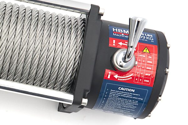 HBM 5900 kg 12 Volt Professionele Bumperlier Autolier Met Vaste en Draadloze Afstandsbediening - Afbeelding 7