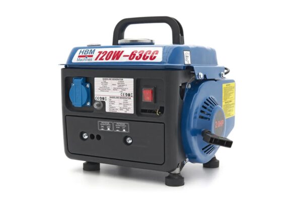 HBM 720 Watt Generator, Aggregaat Met 63 cc Benzinemotor, 230 V
