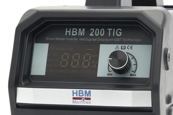 HBM 200MAX TIG Smart Welder Inverter met Digitaal Display en IGBT Technologie - Image 8