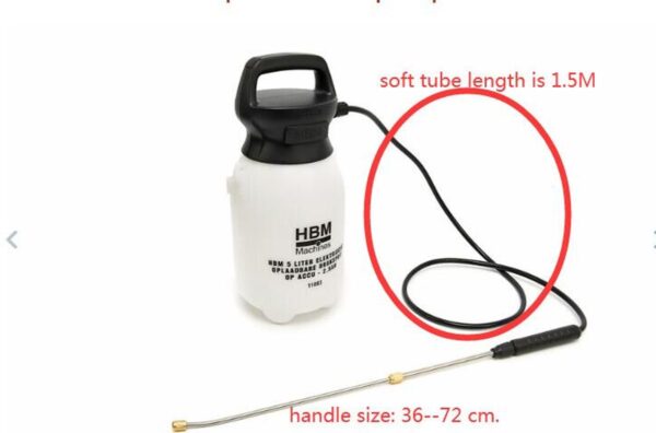 HBM 5 Liter Elektrische Oplaadbare Drukspuit Op Accu - 2.5Ah - Afbeelding 9