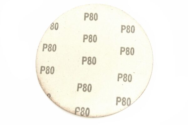 HBM schuurschijf met klittenband aluminiumoxide korrel 80 - 10 stuks - Bild 4