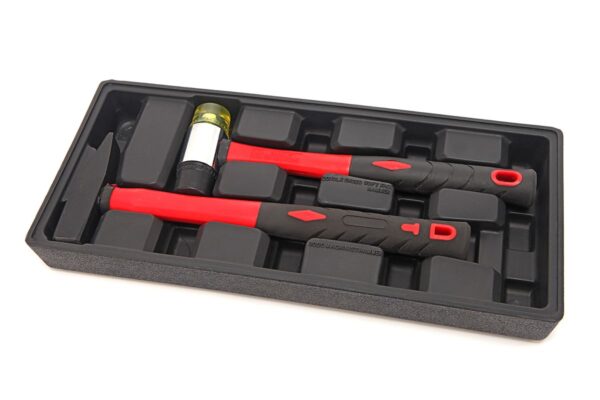 HBM 2 Delige Hamerset Inlay voor HBM Gereedschapswagen