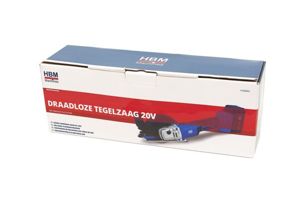 HBM accu tegelzaag 20 Volt 5,0 Ah - Afbeelding 12