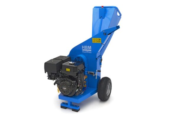 HBM Professionele 4 Takt 15 PK - 420 cc Benzine Hakselaar - Houtversnipperaar met Electrische Start - Afbeelding 2